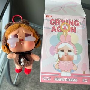 Brown and Red Stuffed Animal Plush Toy